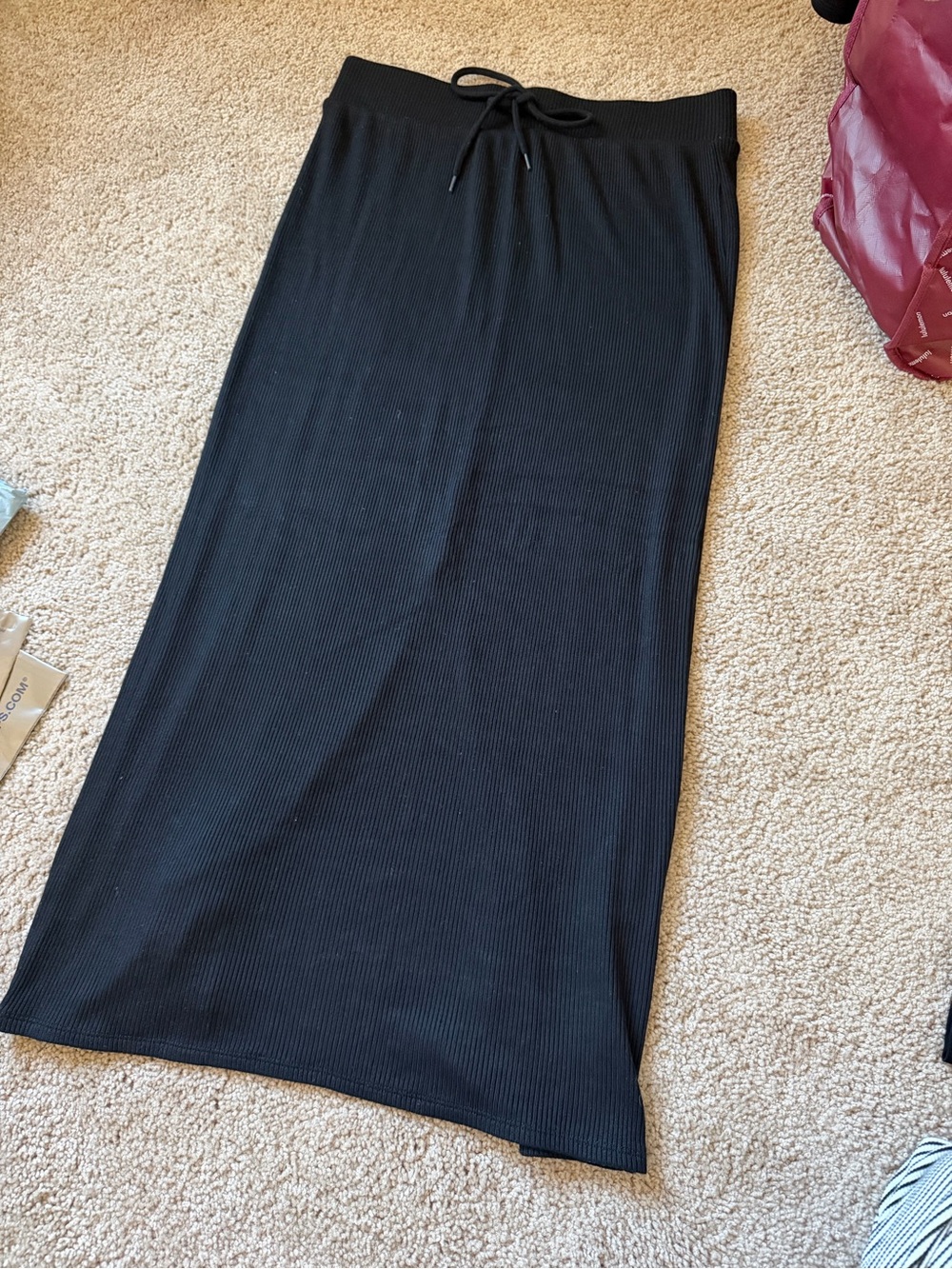 Truth Ribbed Maxi Skirt
